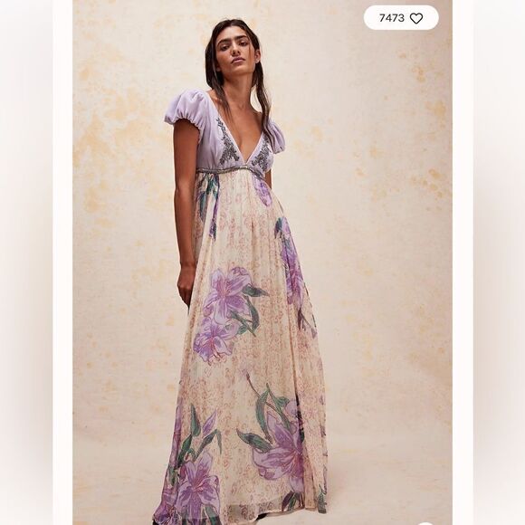 Free People Dresses & Skirts - Free People Colette Maxi Dress/ size 10